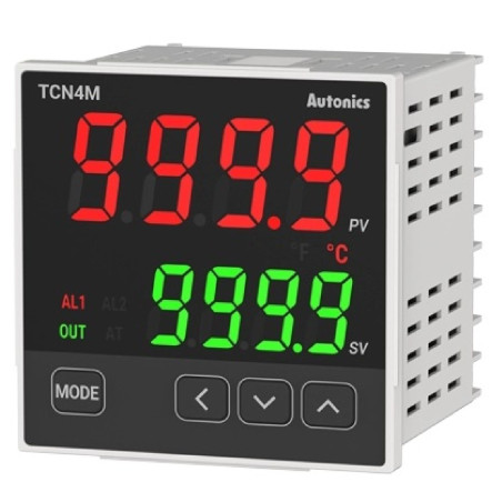 Autonics TCN4M-24R ,Ebat 72x72mm,Besleme 110v..220vac,Sensör PT100 TC,Çıkış Röle Ssr,Termostat,Isı Kontrol