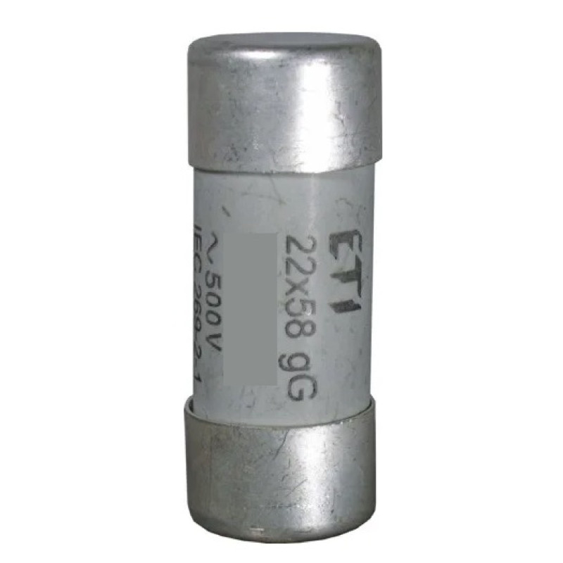 Eti CH22GG-50A ,Ebat 22x58mm,50 Amper,gG Yavaş,Kartuş Sigorta