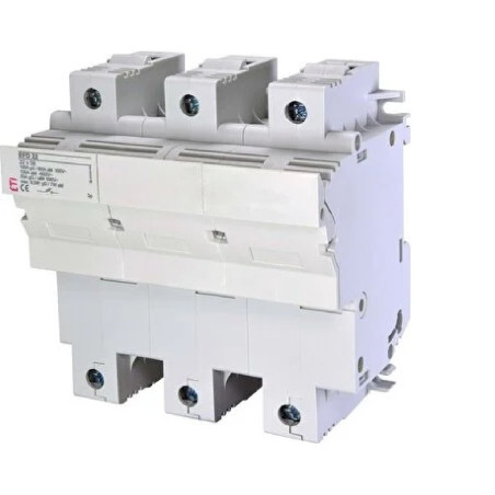 Eti EFD22-3P ,3-Faz 3-Kutup,22x58mm,100 Amper,Ray Tip,Kartuş Sigorta Yuva