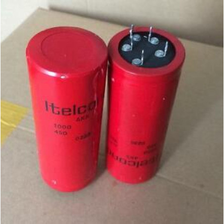 İtelcond AKS.102M.400PG1 ,Ebat 40x100mm,1000uF 400v,5pin,Pcb Kondansator