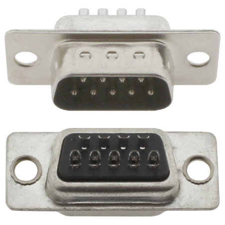 Connfly DS1033-09MUNSISS ,9pin,Kablo Düz,Erkek Dsub Port