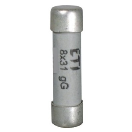 Eti CH8GG-20A ,Ebat 8x32mm,20 Amper,gG Yavaş,Kartuş Sigorta