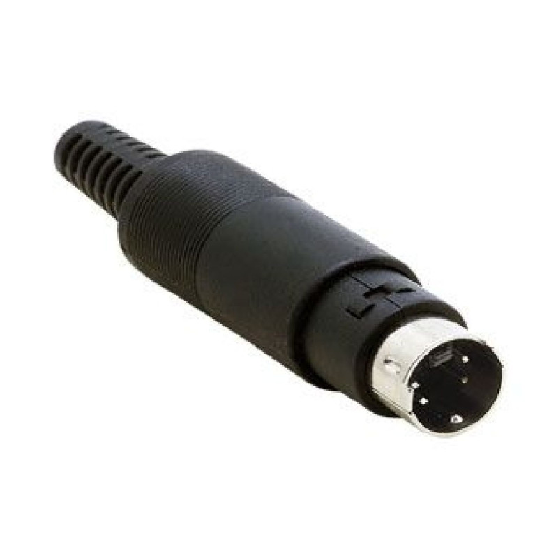 Kls KLS1-294-M-04-B ,MiniDin Erkek 4pin,Soket Konnektör