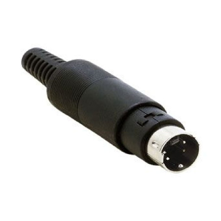 Kls KLS1-294-M-04-B ,MiniDin Erkek 4pin,Soket Konnektör