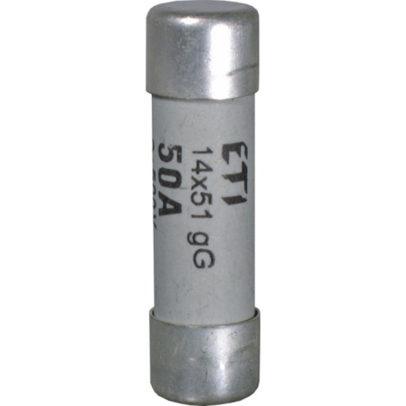 Eti CH14GG-50A ,Ebat 14x51mm,50 Amper,gG Yavaş,Kartuş Sigorta