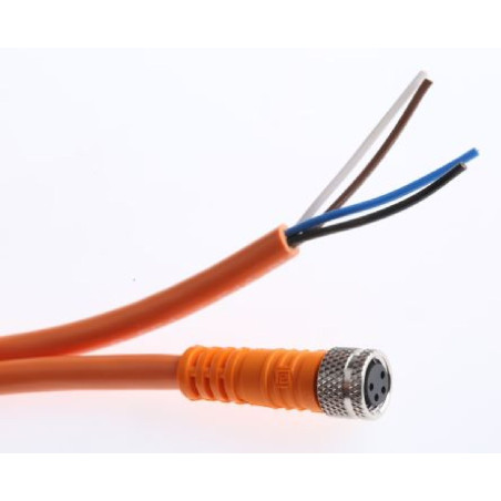 Sick DOL-0804-G05M 6009872 ,Soket Düz M8 4pin,4-Kablo,Pvc-5mt,Sensör Kablo