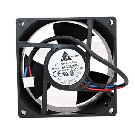 Delta EFB0824EHF-T8SA ,Ebat 80x32mm,Besleme 24vdc 0.35A 4W,65-Cfm,3-Kablo Fan