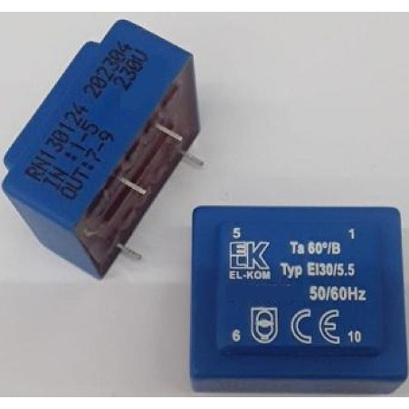 El-Kom RN130227 ,Güç 1.2va,Giriş 220v,Çıkış 24v,Pcb 4pin Trafo