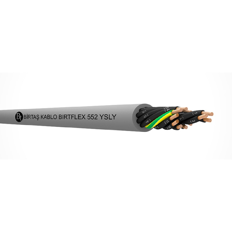 Birtaş YSLY JZ-3x0.50 ,PVC Kumandalı Kablo