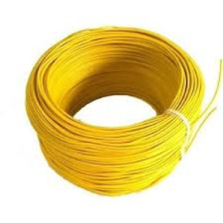 Han NYAF-0.34-SR ,Sarı 0.34mm 1-Damar Çok Telli 100mt NYAF Kablo