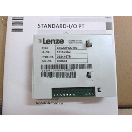 Lenze E82ZAFSC100 S ,8200 Sürücü,Standart I O Modül