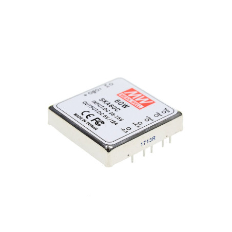 Meanwell SKA60C-05 ,Besleme 36..75vdc,Çıkış 5vdc 12 Amper,Dc-Dc Konverter