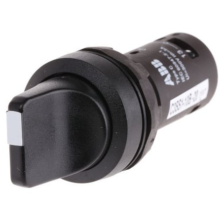 Abb C3SS1-10B-20 ,Montaj 22mm,3-Konum Kontak-2A,Siyah Kalıcı,M22 Anahtar