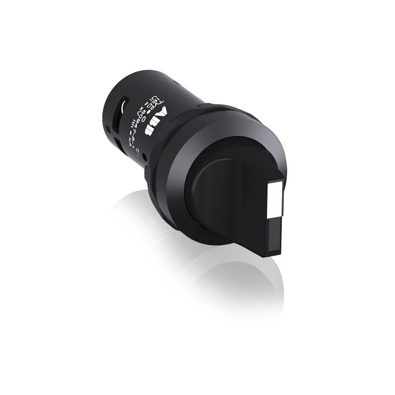 Abb C3SS2-10B-20 ,Montaj 22mm,3-Konum Kontak 2A,Siyah Yaylı,M22 Anahtar