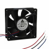 Delta AFB1212SHE-R00 ,Ebat 120x38mm,Besleme 12vdc 0.48A 13W,Hava 152-Cfm,3-Kablo Fan