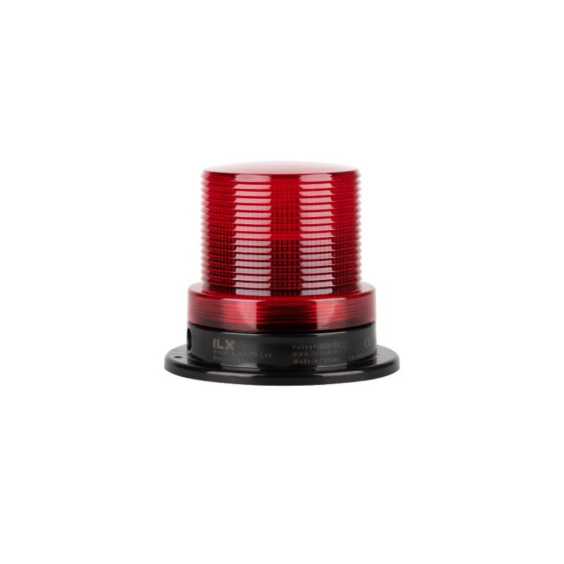 İlx İL-XM-T9-24K ,Besleme 24vdc,Çap 90mm,Ses 90dB Multi,Renk Kırmızı Multi,Tepe Lamba