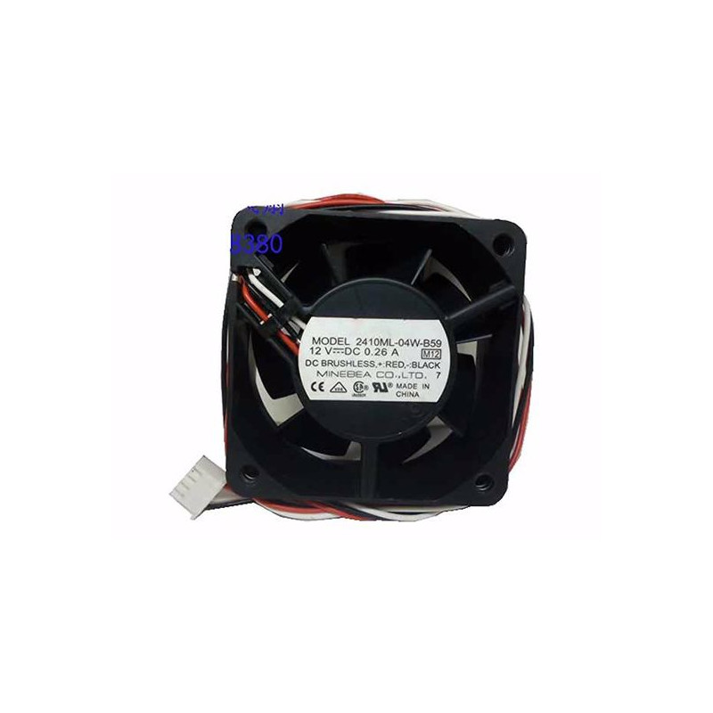 Nmb-Mat 2410ML-04W-B59 ,Ebat 60x25mm,Besleme 12vdc 0.26A 2.4W,Hava 23-Cfm,2-Kablo Fan
