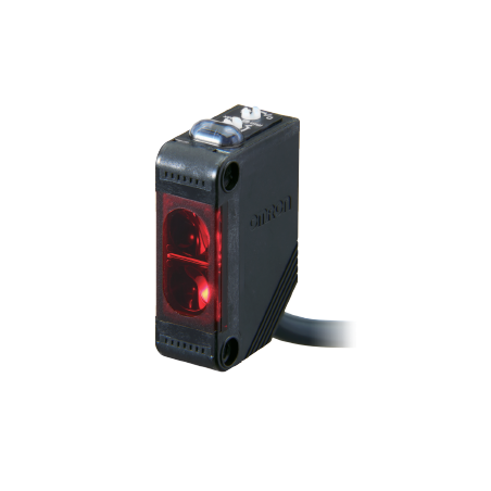 Omron E3Z-R81 ,Ölçüm 4mt,Ebat 33x20x11,Çıkış PNP-NO NC,Besleme 10v..30vdc,3-Kablo Reflektör Fotosel