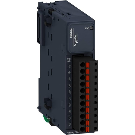 Schneider TM3AQ4 ,Besleme 24vdc,Çıkış 4-Analog,Plc Ek Genişleme Modül