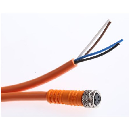 Sick DOL-0804-G05M 6009872 ,Soket Düz M8 4pin,4-Kablo,Pvc-5mt,Sensör Kablo