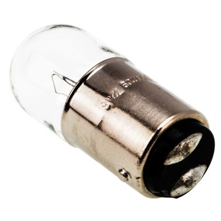 SuperLight BA15D-24V-10W ,Ebat 16x35mm,24v 10w,Çift Duy Lamba