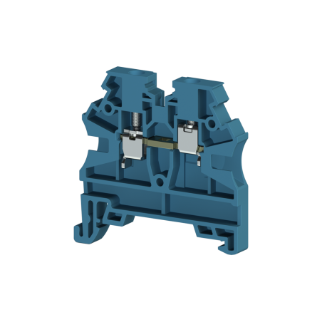 Klemsan AVK 4RD-MV ,Mavi-4mm,Vidalı Ray Klemens