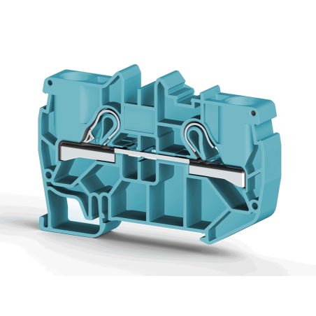 Klemsan PYK 10-MV ,Mavi-10mm,Baskılı Ray Klemens