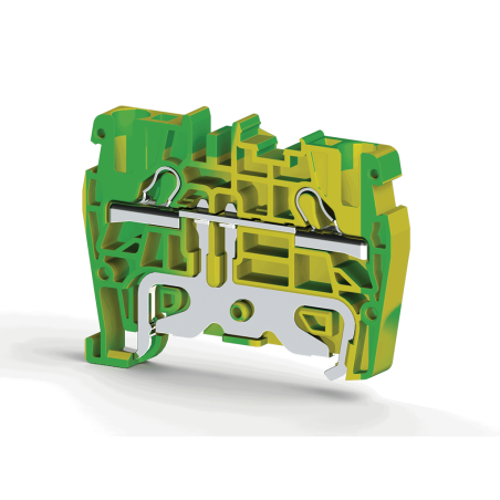 Klemsan PYK 4T ,Toprak-4mm,Baskılı Ray Klemens