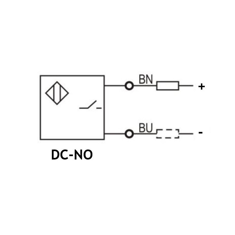 Sick IME12-04BDSZY2S 1068255 ,Ebat M12-63mm,Ölçüm 4mm,Çıkış DC-NO,2-Kablo,Endüktif Metal Sensör