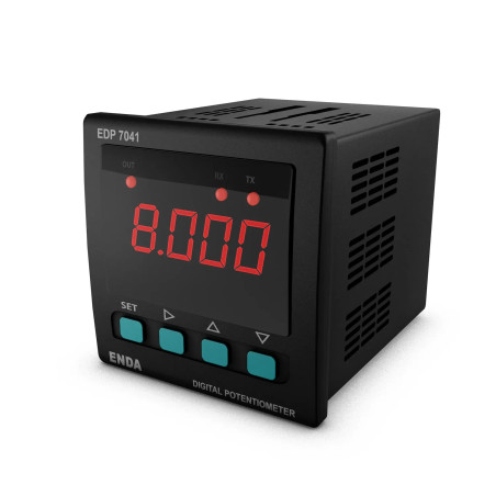 Enda EDP7041-SM ,Ebat 72x72mm,Besleme 10..30Vdc 7..24Vac,Çıkış 0..10v 4..20mA,Dijital Potansiyometre