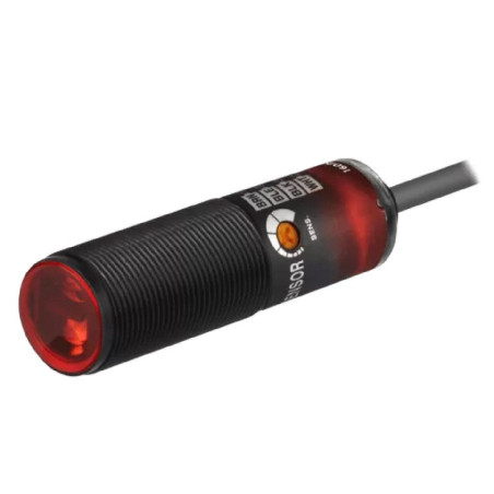 Autonics BRQP100-DDTA ,Ebat M18x65mm,Ölçüm 10cm,Çıkış NPN-NO NC,Besleme 10v..30vdc,4-Kablo 2mt,Cisim Fotosel