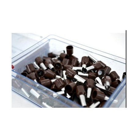 Klemsan İKY25.0 16 ,Kablo 25mm ,Renk Kahverengi,25-adet,Kablo Yüksük