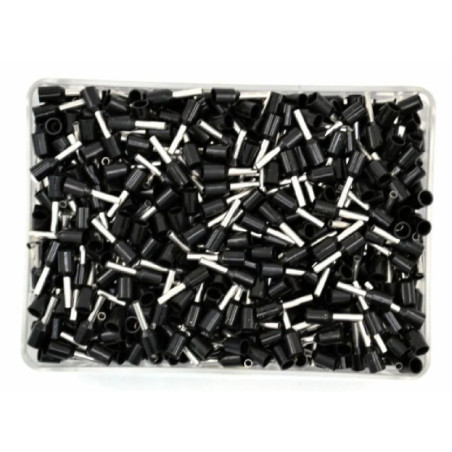 Tork TYIF-25 ,Kesit 25mm ,Renk Siyah,50-adet,Kablo Yüksük