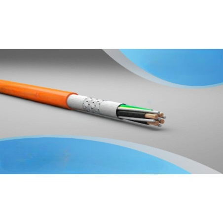 Birtaş EF619X-CPUR-JZ-4x1.5 ,Kesit 1.5mm ,4-Damar Çok Telli,Blendajlı Örgülü,Hareketli PUR,Servo Motor Kablo