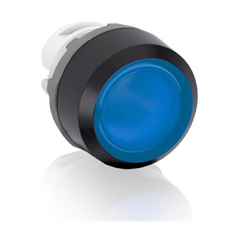 Abb MP1-11L ,Montaj 22mm,Işıklı,Mavi,M22 Buton Kafa