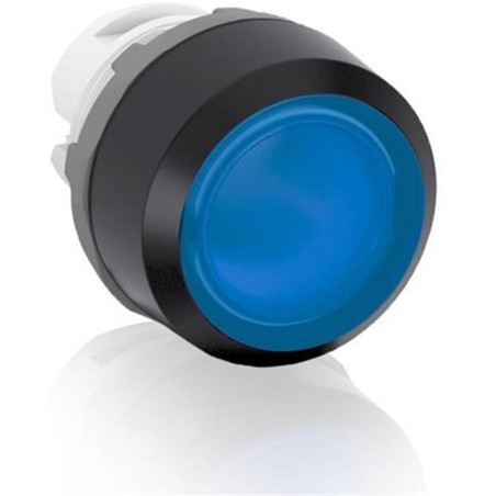 Abb MP1-11L ,Montaj 22mm,Işıklı,Mavi,M22 Buton Kafa