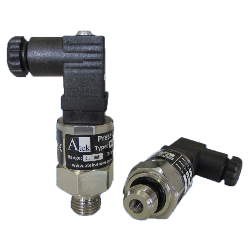 Atek BCT-22-400B-V-G1 4-C-S30 ,Montaj 1 4 ,Ölçüm 0..400-bar,Çıkış 0..10v,Besleme 12v..24vdc,Basınç Sensör Transmitter