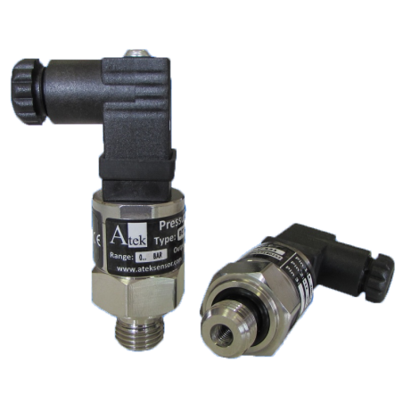 Atek BCT-22-400B-V-G1 4-C-S30 ,Montaj 1 4 ,Ölçüm 0..400-bar,Çıkış 0..10v,Besleme 12v..24vdc,Basınç Sensör Transmitter