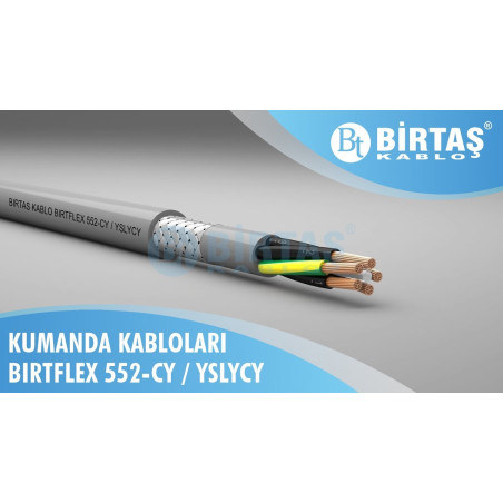 Birtaş YSLYCY-10x1 ,Blendajlı PVC Kablo