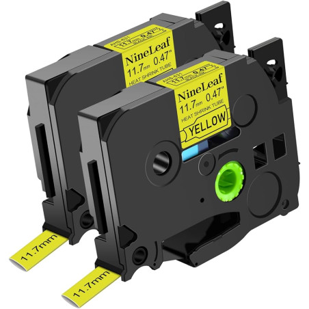 Brother UB-HS631,Genişlik 11.7mm,Boy 1.5mt,PT Model,Sarı Makaron