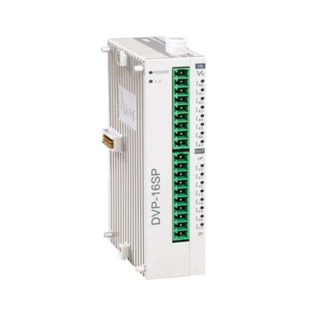Delta DVP16SP11T ,Giriş 8-Dijital,Çıkış 8-NPN,Plc Ek Genişleme Modül