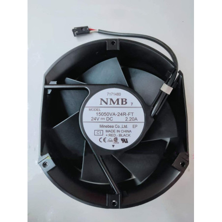 Nmb-Mat 15050VA-24R-FT ,Ebat 172x150x51mm,Besleme 24vdc 2.20A 43W Hava 346-Cfm,3-Kablo Fan