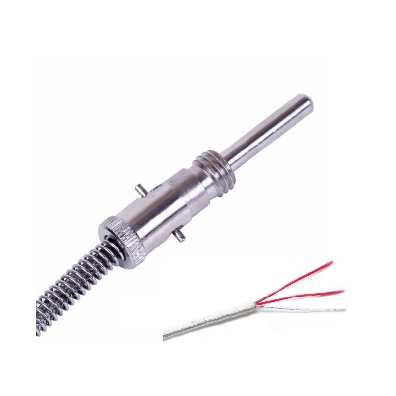 Tekon TR11-B1H06-3-Ü-20CCB ,Çap 6mm,Boy 3cm,Kablo 20mt,PT100 Bayonet Isı Sensör