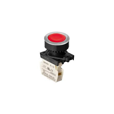 Autonics S3PF-P1RBM ,Montaj 30mm,Kontak-1K,Kırmızı Yaylı,M30 Buton