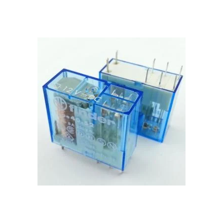 Finder 40.52.9.012.0000 ,Bobin 12vdc,Kontak 2A2K 8 Amper,İnce-8pin,Röle