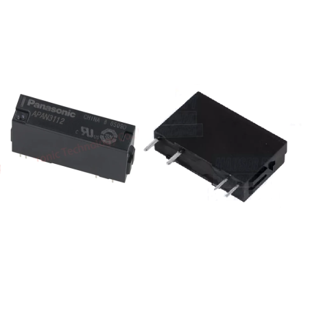 Panasonic APAN3112 ,Bobin 12vdc,Kontak 1A 5 Amper,Pcb-4pin,Röle