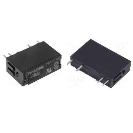 Panasonic APAN3124 ,Bobin 24vdc,Kontak-1A 5 Amper,Pcb-4pin,Röle