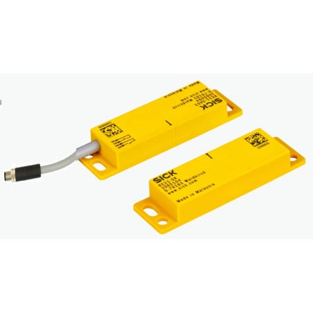 Sick RE21-SA84 1083850 ,Ebat 25x88x13mm,Ölçüm 3mm,Kontak-1A1K,Soket M8 4pin,Manyetik,Kapı Güvenlik Sivic