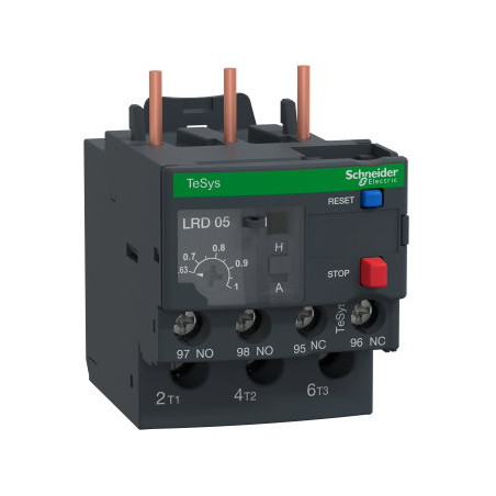 Schneider LRD05 ,Easy LC1D9..12..18..25..32..38 Kontaktör için 0,63-1a Motor Termik