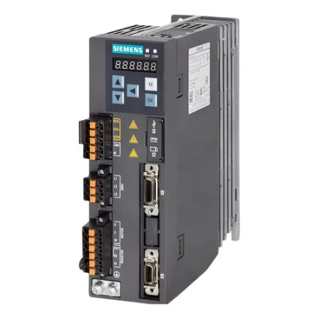 Siemens 6SL3210-5FB10-8UF0 ,V90,Güç 0.75kw 220vac,1-Faz MonoFaz,ProfiNet,Servo Sürücü